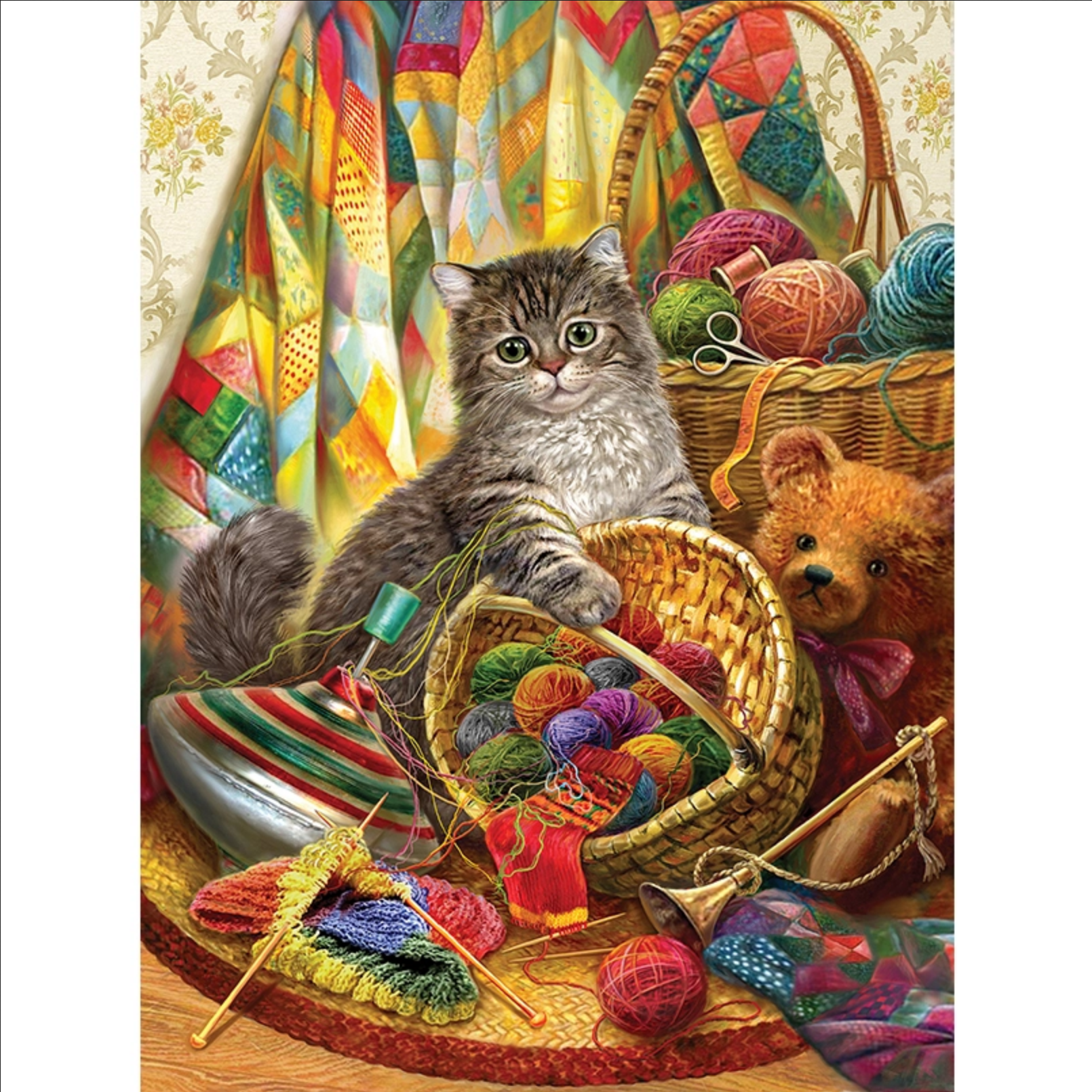 1000-Piece Puzzle - Cat Person - by Piecework – Gretel Home