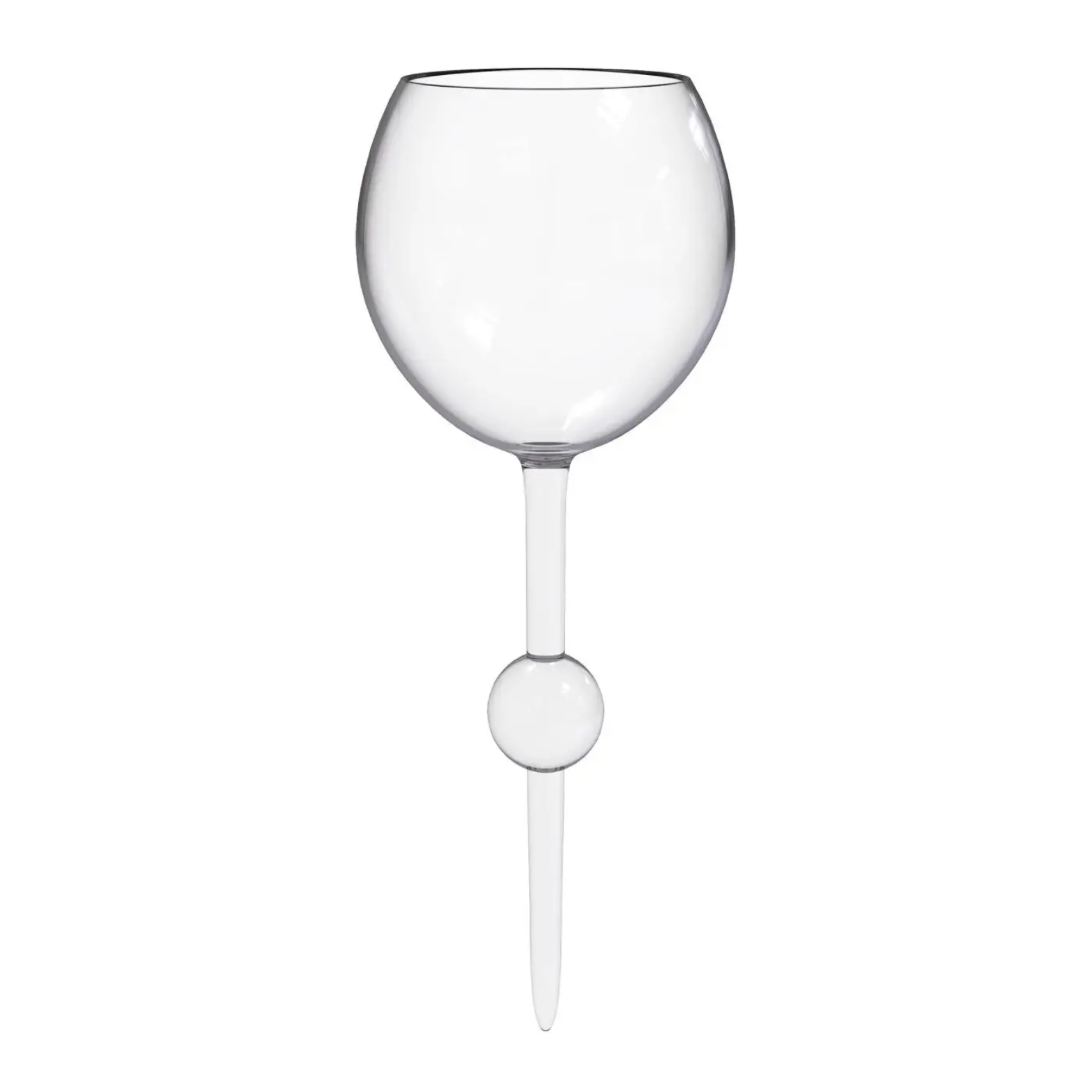 The Beach Glass Purple Haze Floating Wine Glass - the beach glass