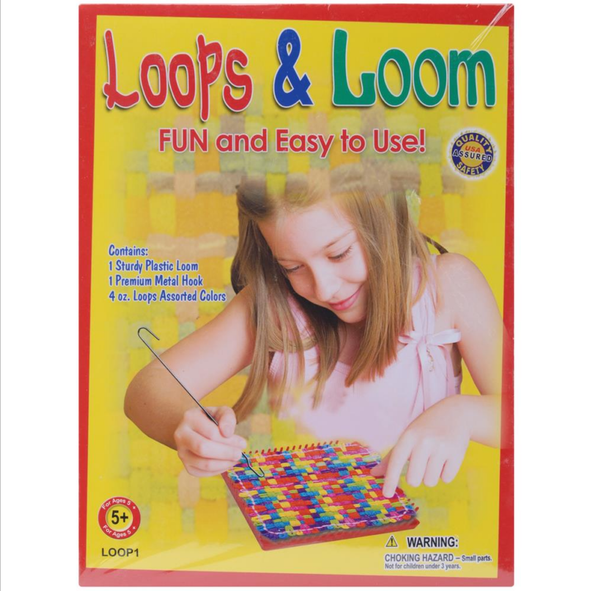 Classic Hobby Set Weaving Loom and Loops DIY Kit  Blue Pelican Outer Banks  Shopping Cape Hatteras, NC