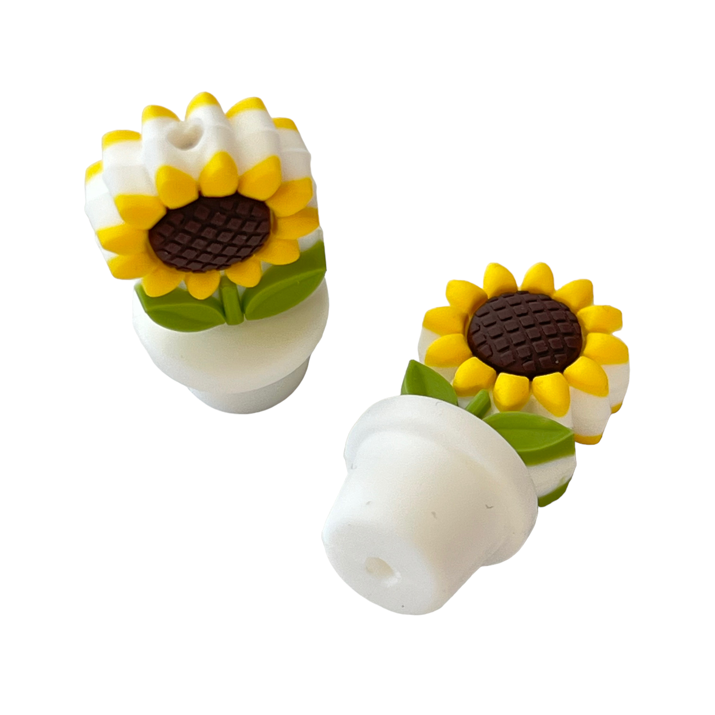 Sunflower Knitting Needle Point Protectors